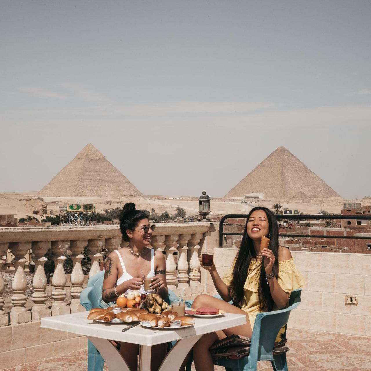 Pyramids Inn Hotel Kafret el-Gabal 外观 照片